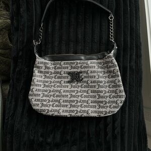 Juicy Couture Black and White Handbag